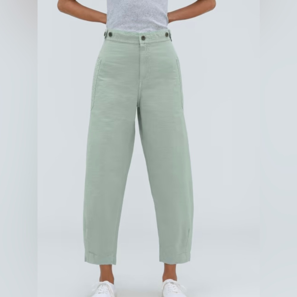 COPY - EVERLANE Fatigue barrel leg pants. See details in photos. Sooo cute!  NWT
